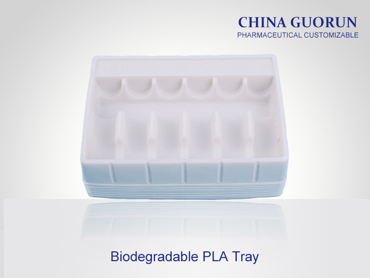 可降解聚乳酸 (PLA) 托盤